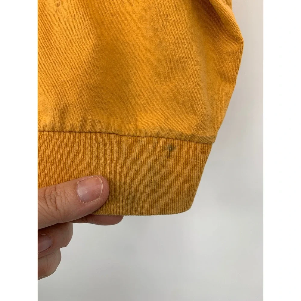 Vintage Harley Davidson Shirt XL Orange Long Sleeve Pikeville Kentucky Made USA - Picture 6 of 11